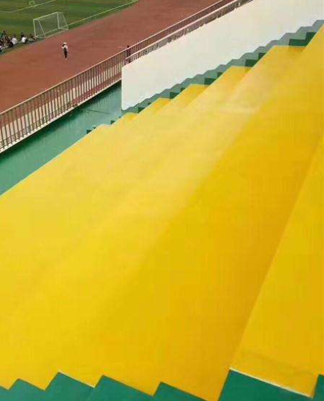 坡头球场台阶翻新修补改造